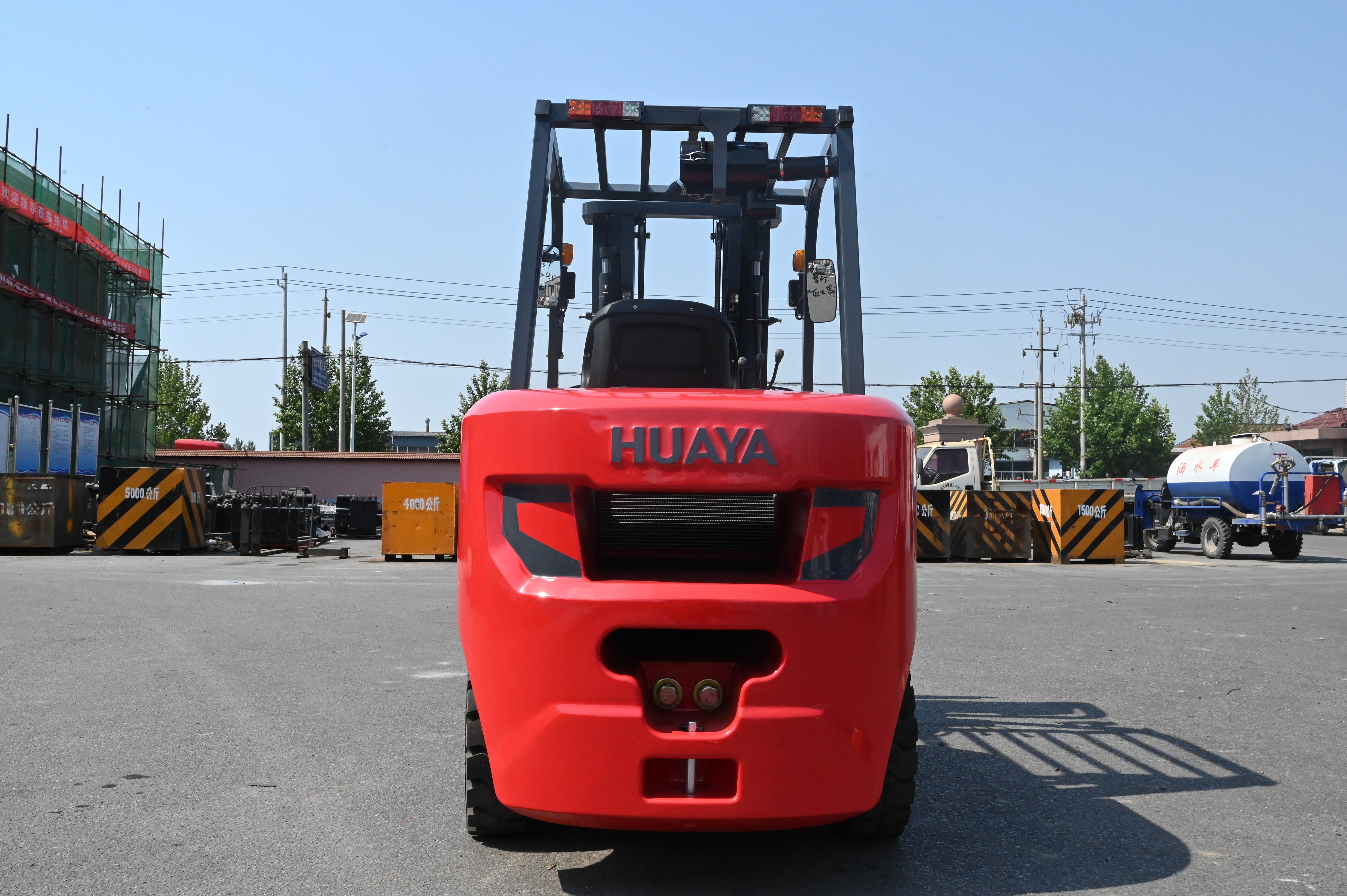 HUAYA Diesel Forklift Reinforced Mast
